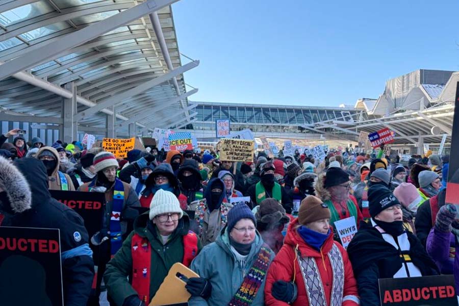Èxit total de la vaga general a Minnesota contra Trump i l’ICE. A per la vaga general a tots els Estats Units!
