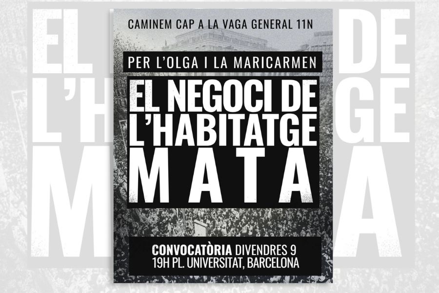 Maricarmen, Olga, Javier: no us oblidem. El rendisme mata! Manifestació 9Oct 19h Pl. Universitat